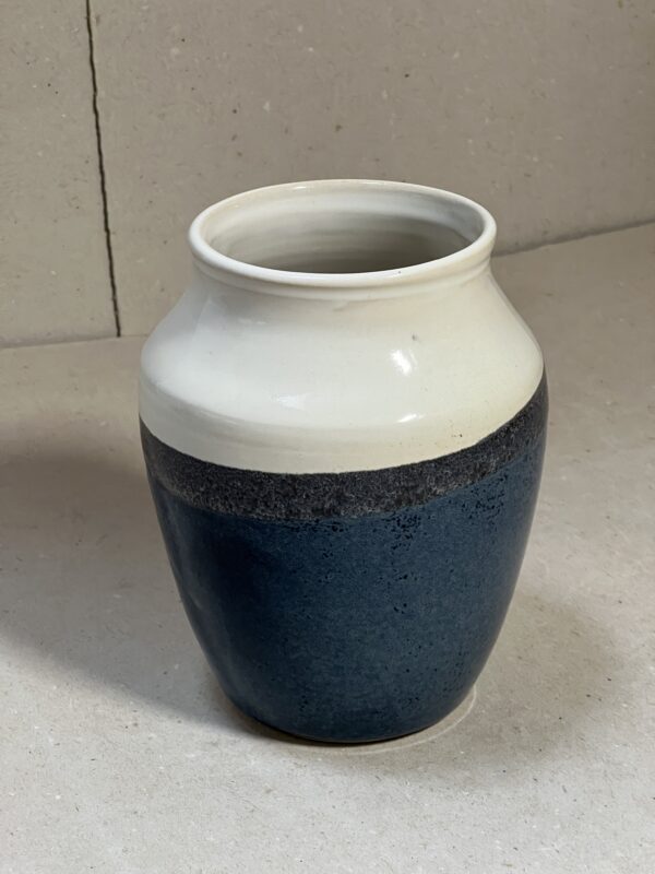 Vase Blau-Weiss