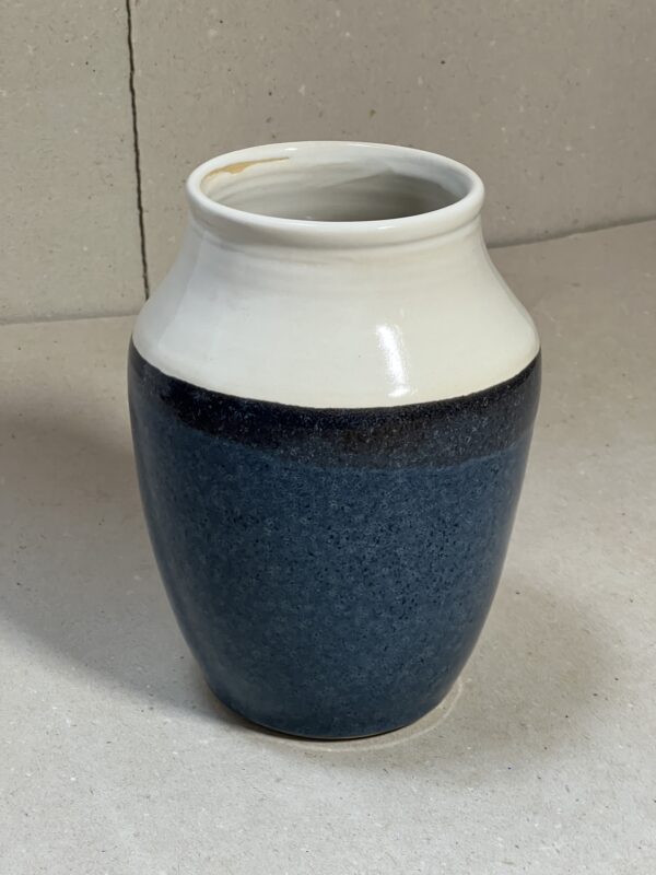 Vase Blau-Weiss