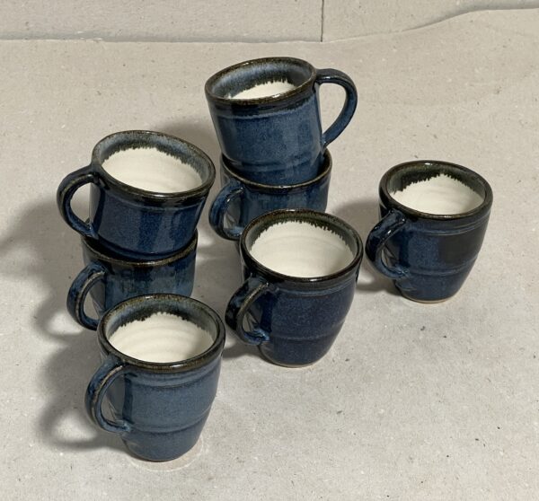 Espressotässchen, dunkelblau
